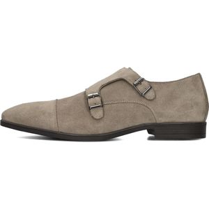 STEFANO LAURAN Stefano Lauran Gesp Nette schoenen - Business Schoenen - Heren - Taupe - Maat 44
