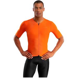 Siroko Srx Pro Altea Korte Mouw Wielertrui Oranje XS Man