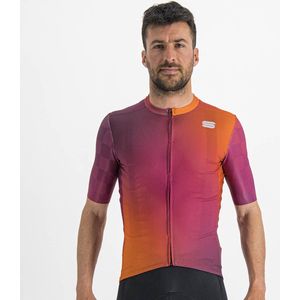 Sportful ROCKET Fietsshirt Cyclamen Carrot Prune - Mannen - maat M
