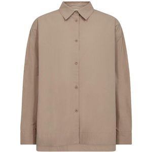 Freequent Blouse Fqjally Shirt 206994 Simply Taupe Dames Maat - M