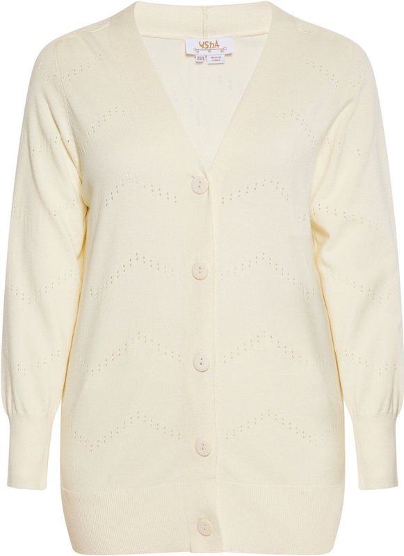 usha - Vest - V-hals - Met Knoopsluiting - Gebreid