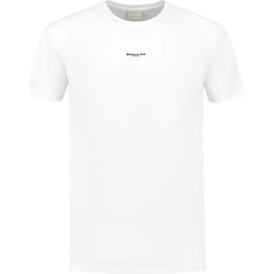 Ballin Amsterdam - Heren Regular fit T-shirts Crewneck SS - White - Maat XXL