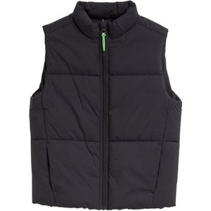 TOM TAILOR - Bodywarmer - Antraciet - Licht Gevoerd - Waterafstotend