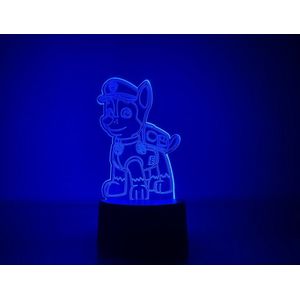 Ledlamp - Paw Patrol - Nachtlamp - Met Afstandsbediening