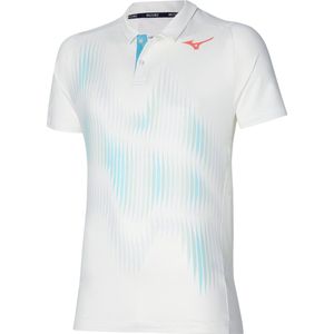 Mizuno Shadow polo shirt heren wit