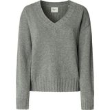 Pepe Jeans - PL7000001 Cherice V - Trui - Grijs - Casual - Polyester