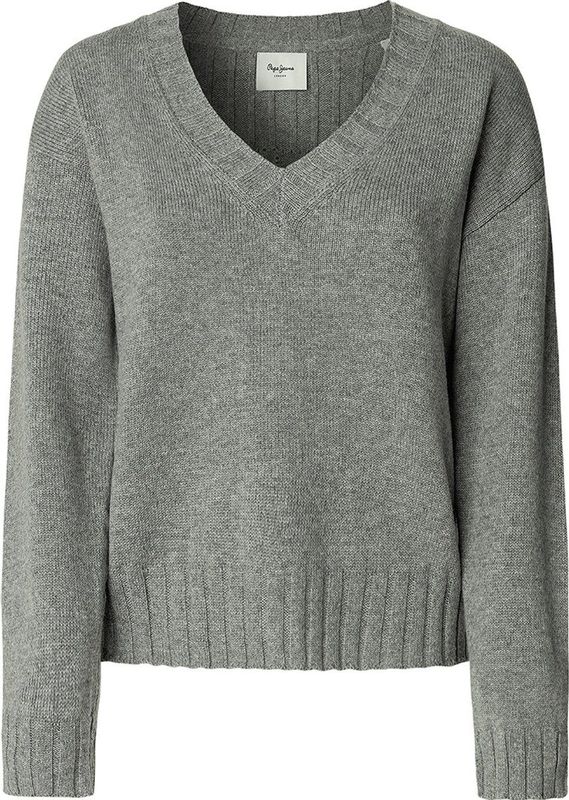 Pepe Jeans - PL7000001 Cherice V - Trui - Grijs - Casual - Polyester