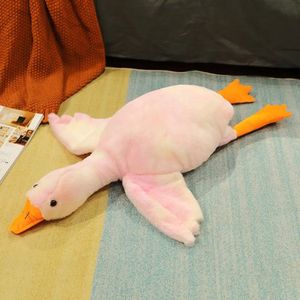 Knuffel - Gans - Pluche - Knuffeldier - Zacht - Roze - 50cm.