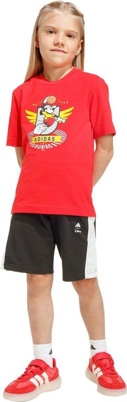 adidas Sportswear adidas Disney Mickey Mouse T-shirt Set - Kinderen - Rood- 140