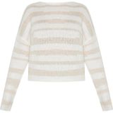 usha - Fashion Look Collection - Sweater - Met Stripes - Relaxed Fit