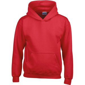 Gildan Heavy Blend™ Classic Fit Youth Hooded Sweatshirt GI18500B - Red - 12/14 years (XL)