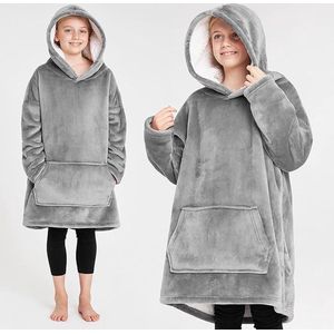 Luxe knuffeltrui hoodiedeken