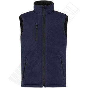 Clique - Padded Softshell Vest - Donkergrijs - Gewatteerde Bodywarmer