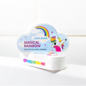 âme pure MAGISCHE BADBOM SET - Regenboog-Fizz En Hydraterende Badbom 5 St.