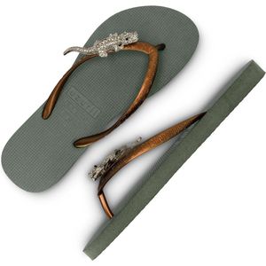 Uzurii Silver Crocodile Switch - Legergroen