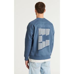 CHASIN' Heren Sweater - Ido - Blauw