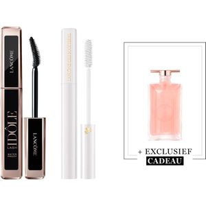 Lancôme 2-Step Wimper Routine Lash Primer | Mascara + Cadeau - Lash Idôle Mascara Zwart & Cils Booster XL Mascara Primer + Idôle 5ml Cadeau