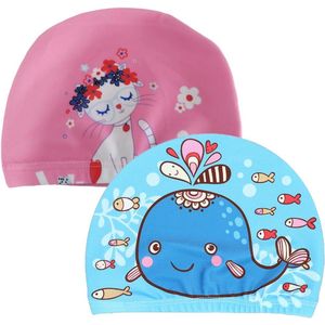 Zwemcap voor kinderen - unisex zwemmuts voor mannen en vrouwen - comfortabele zwemcap voor kinderen
