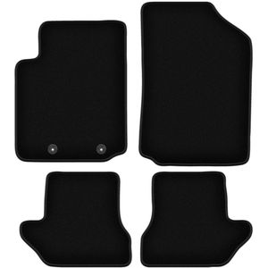 BASIC zwarte veloursmatten voor: Citroen C3 Pluriel cabrio (2003-2010)