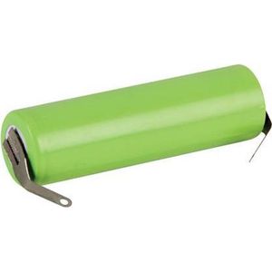 Ni-MH BATTERIJ 1.2V-2000mAh MET SOLDEERLIPPEN (bulk)