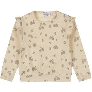 Dirkje Meisjes Loose Fit Trui - Off white