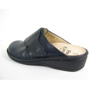 Finn Comfort - Muiltje - Damesslippers - Zwart - Leer