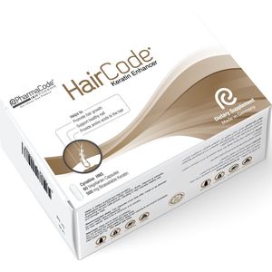 Haircode capsule- hair care- food supplement - keratin enhancer- makes hair alive
