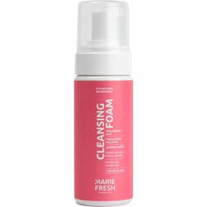 Marie Fresh Cosmetics Foam cleaner - Natuurlijk - Normale & Droge Huid - Gezichtsverzorging Skincare - Face wash - Make up remover - Reinigingsschuim - Cleanser face - Gezichtsreiniger 160 ml