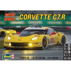 1:25 Revell 14304 Corvette C7.R Car Plastic Modelbouwpakket