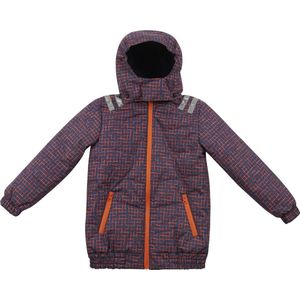Ducksday - winterjas - kleuters - kinderen unisex - Soho - 92/98 - blauw - waterdicht - reflectoren - warm