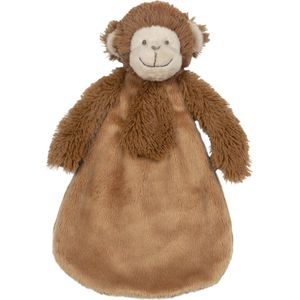 Happy Horse Aap Micha Knuffeldoekje - Bruin - Baby cadeau