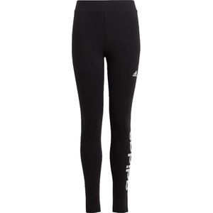 Adidas essentials linear logo katoenen legging in de kleur zwart.