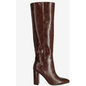 Mexx Hoge Laars Krystal Indy Donker Cognac - Vrouwen - Dark Cognac - Maat 40