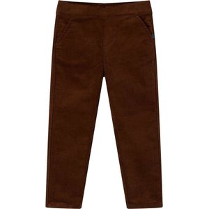 vidaXL - Kinderbroek - 128 - cognackleurig