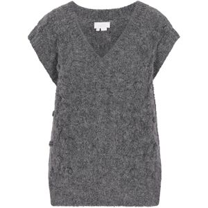 usha - Pullunder - V-Ausschnitt - Korte Mouwen