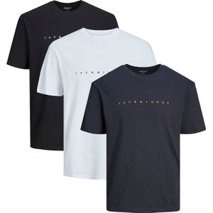 Jack & Jones Heren t-shirt 3 pack Star JJ