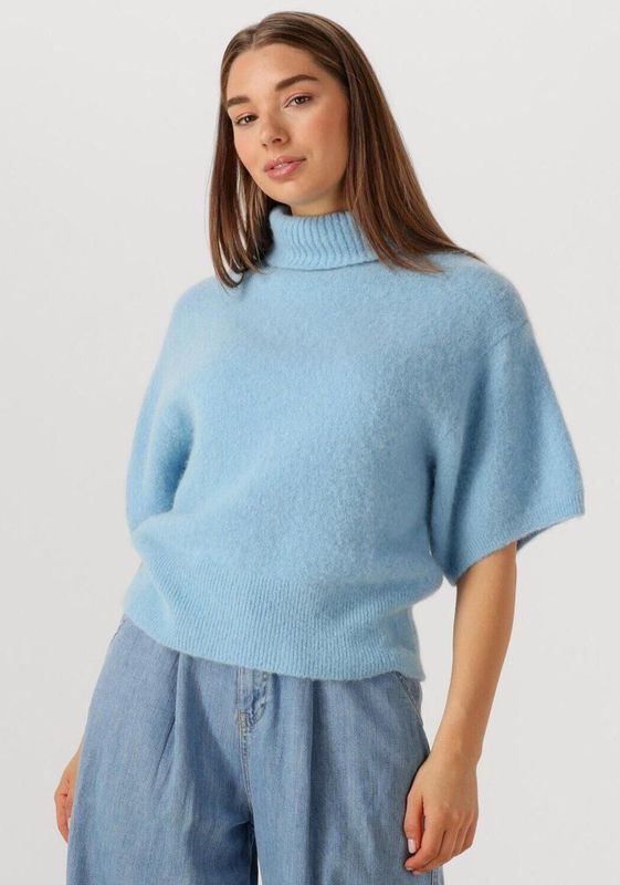 Notre-V - NV-GUSSIE - Hoodie - Lichtblauw - Dames