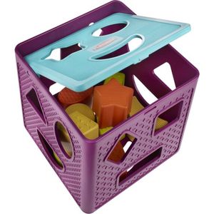 Playskool Vormenkubus voor Kinderen vanaf 1,5 Jaar - Vormenstoof Plastic