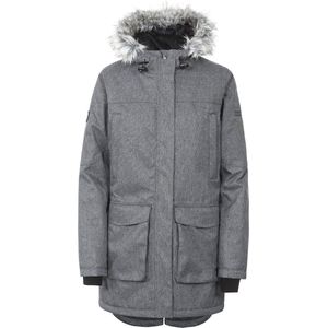 Trespass - Thundery - Regenjack - Zwart/Zilver Grijs - Waterproof