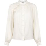Aaiko - Liv - Blouse - LES BLANCS - Semi-transparante stof