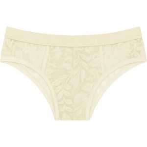 MODUS VIVENDI Floral Lace Classic Brief Ivory - MAAT S - Erotisch Heren Ondergoed - Slip voor Man - Sexy mannen Slip