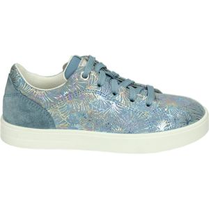 Superfit - 807 - MeisjesLage schoenenKindersneakers - Kleur: Blauw - Maat: 28