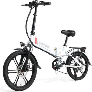 20LVXD PRO opvouwbare E-bike topsnelheid 25km/u 20X1.95’’ banden 7 versnellingen kilometerstand 40 km