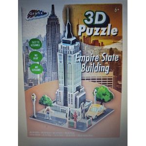 3D Puzzel - Empire State Building - Schoencadeautjes Sint - Kerst