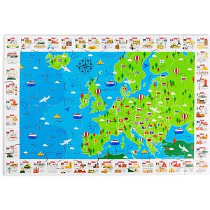 Bigjigs Europese oriëntatiepunten vloerpuzzel