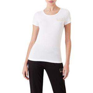 Ea7 Emporio Armani 8ntt65 T-shirt Met Korte Mouwen Wit M Vrouw