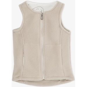 WOLLIES Amsterdam - Wollen Kinder Vest - Merino Wol - Maat 98-110 - Amandel