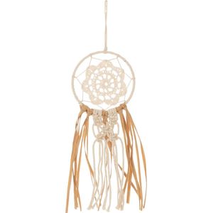 J-Line dromenvanger Macrame - katoen - ecru/naturel - small