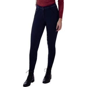QHP Rijbroek Carrie Full Grip Navy - 44