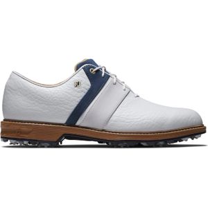 FootJoy - DryJoys Premiere Packard LX - Golfschoen - Wit - Marineblauw